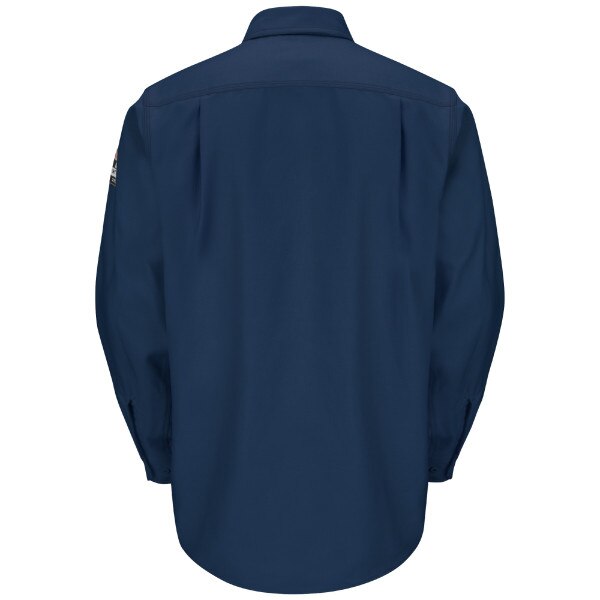 IQ Series Endurance Collection Men's FR Uniform Shirt in Navy